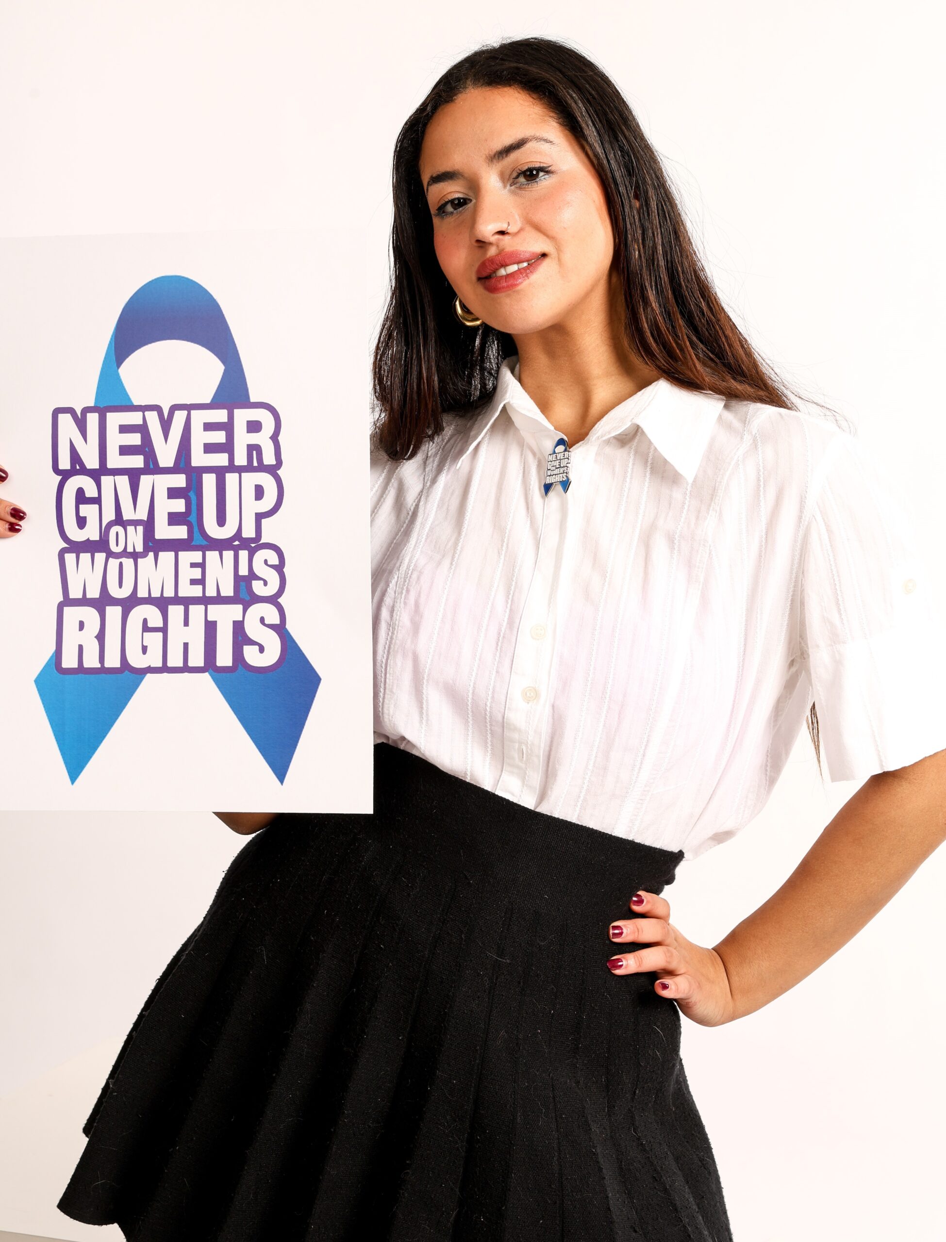 Pin-Never Give Up on Women's Rights